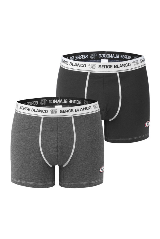 Lot de 2 boxers Serge blanco