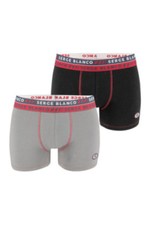 Lot de 2 boxers Serge blanco