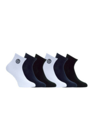 Lot de 6 socquettes Serge blanco