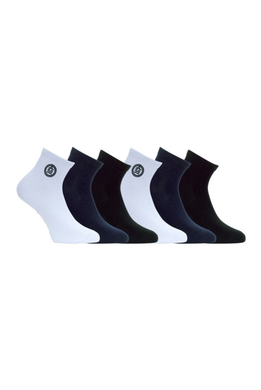 Lot de 6 socquettes Serge blanco