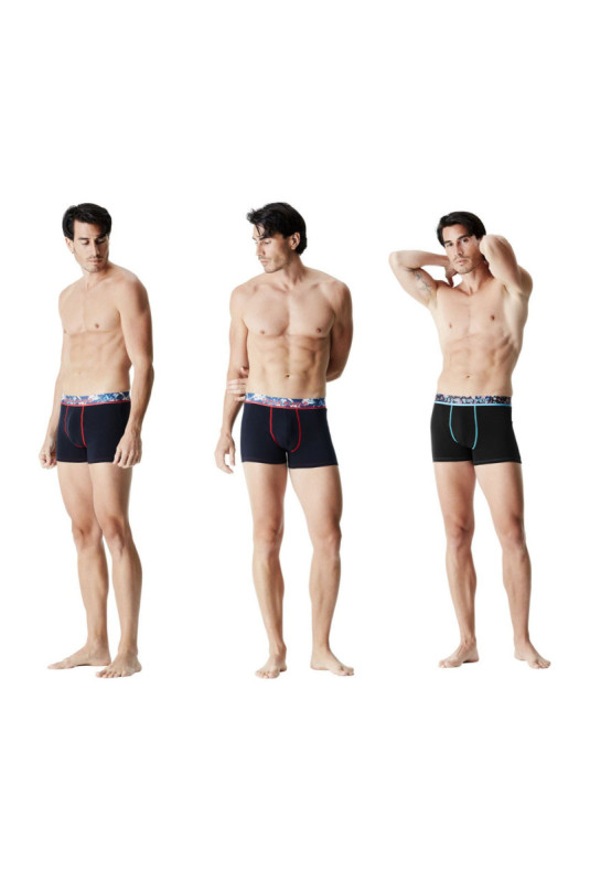 Lot de 6 boxers Serge blanco