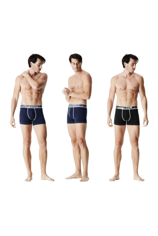 Lot de 6 boxers Serge blanco