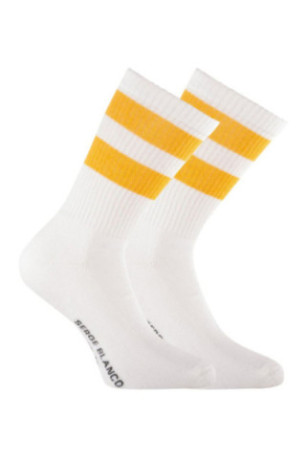 Lot de 6 paires de chaussettes Crew Serge blanco