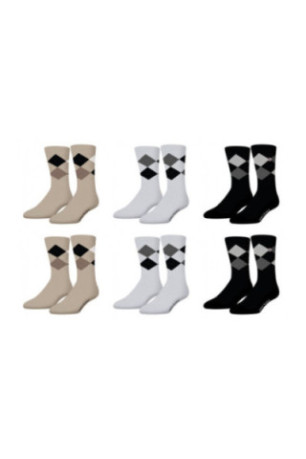 Lot de 6 paires de chaussettes Losan Serge blanco