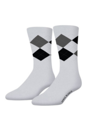 Lot de 6 paires de chaussettes Losan Serge blanco