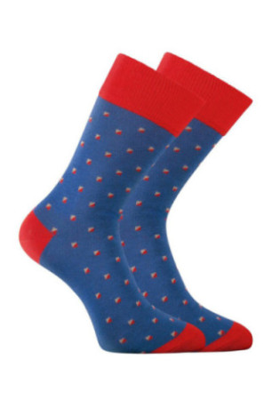 Lot de 6 paires de chaussettes imprimé Serge blanco
