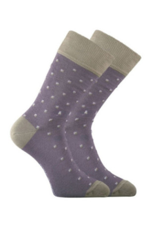 Lot de 6 paires de chaussettes Imprimé Serge blanco