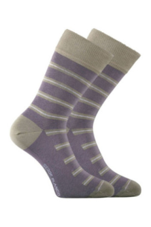 Lot de 6 paires de chaussettes Imprimé Serge blanco