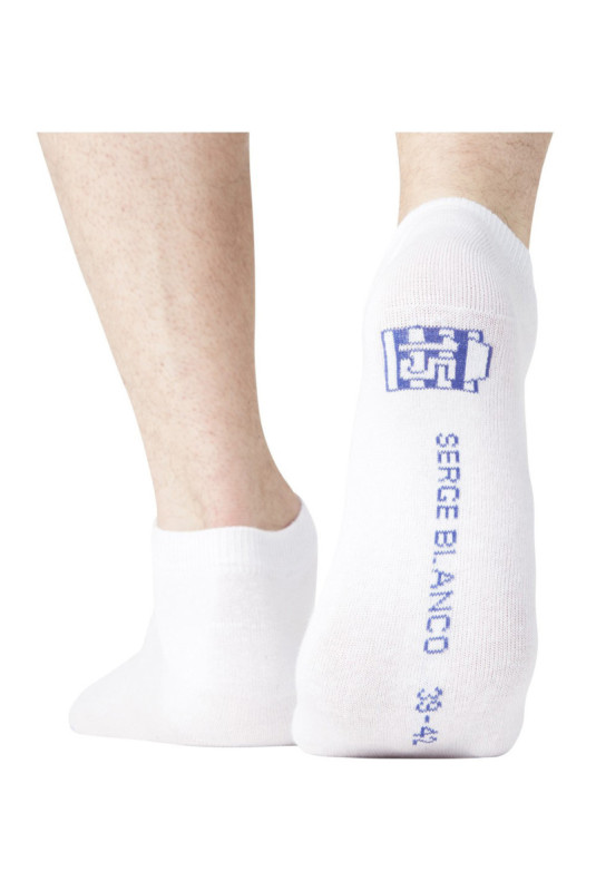 Lot de 6 paires de chaussettes Serge blanco
