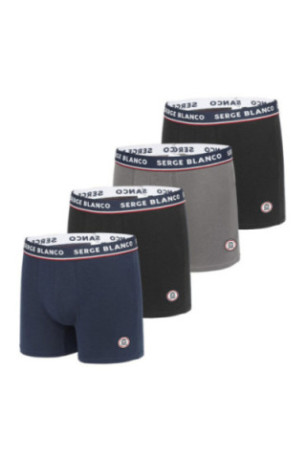 Lot de 4 boxers French Serge blanco