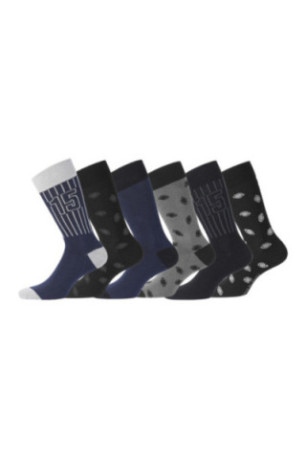 Lot de 6 paires de chaussettes Serge blanco