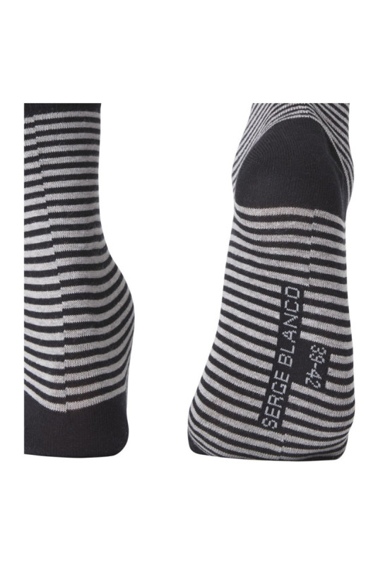 Lot de 6 paires de chaussettes Serge blanco