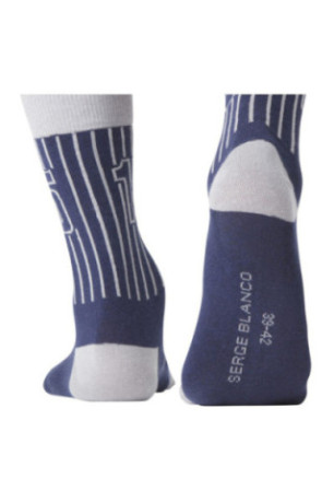 Lot de 6 paires de chaussettes Serge blanco