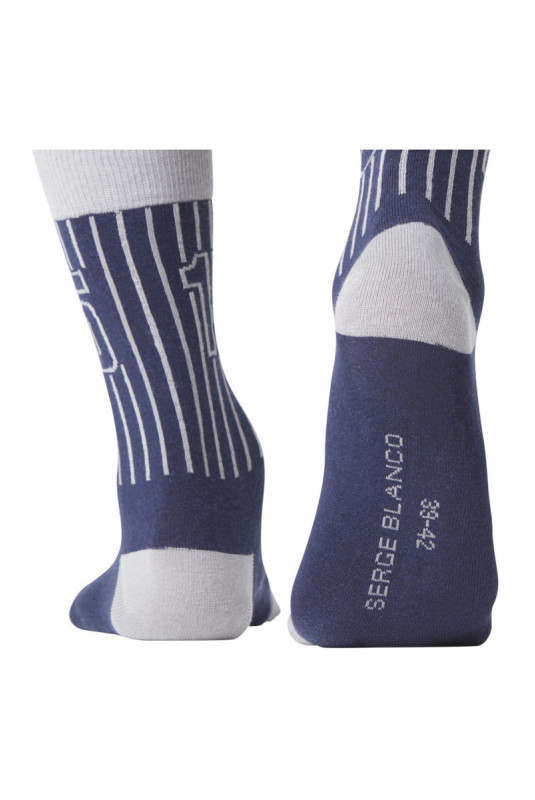 Lot de 6 paires de chaussettes Serge blanco