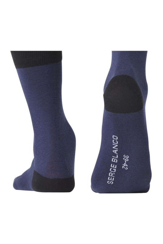 Lot de 6 paires de chaussettes Serge blanco