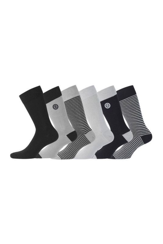 Lot de 6 paires de chaussettes Serge blanco