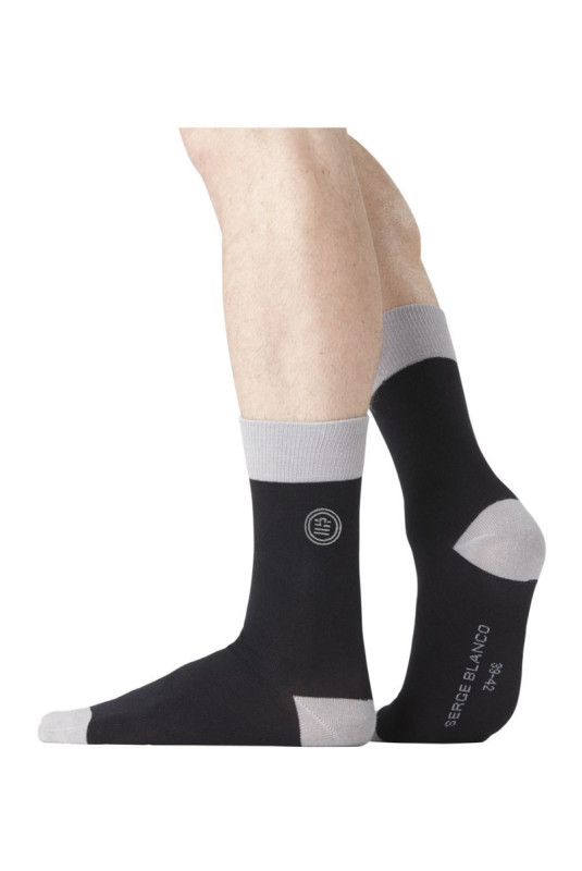 Lot de 6 paires de chaussettes Serge blanco