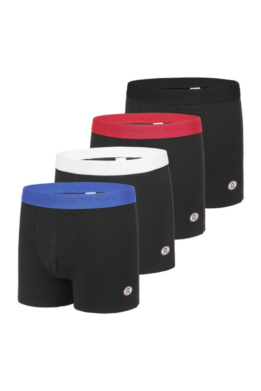 Lot de 4 boxers Hype Serge blanco