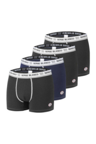 Lot de 4 boxers Serge blanco