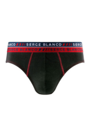 Lot de 4 slips unis Serge blanco