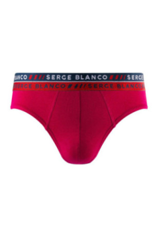 Lot de 4 slips unis Serge blanco