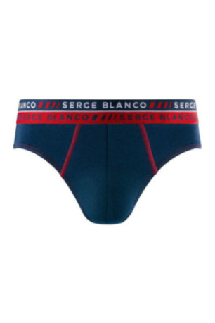 Lot de 4 slips unis Serge blanco