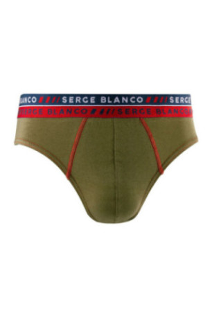 Lot de 4 slips unis Serge blanco