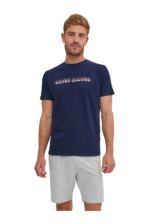 Ensemble pyjama manches courtes Serge blanco