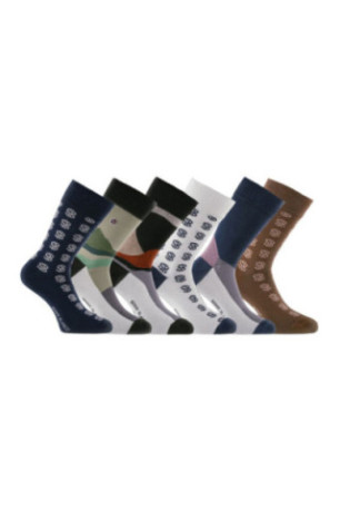 Lot de 6 paires de chaussettes Serge blanco