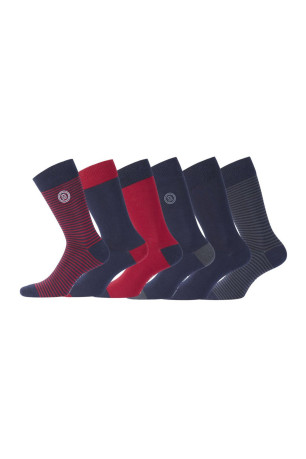 Lot de 6 paires de chaussettes Serge blanco