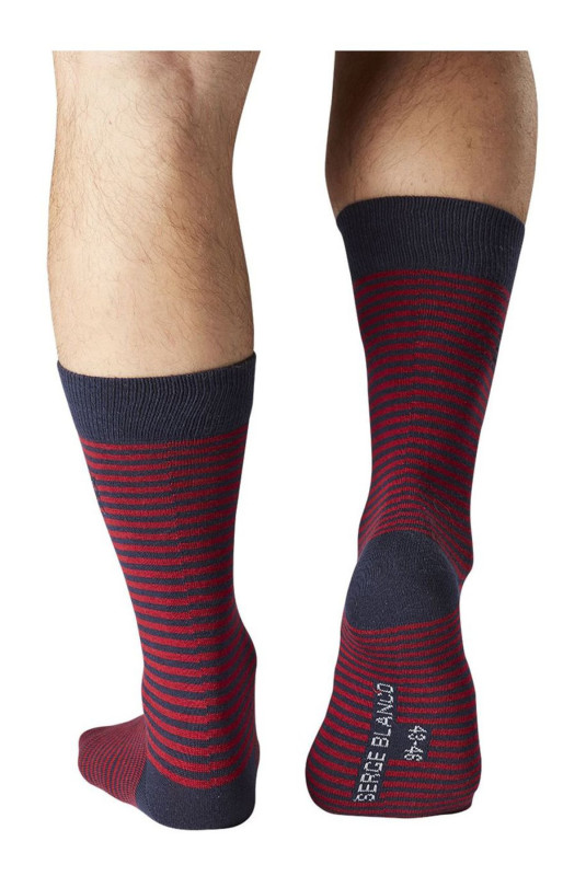 Lot de 6 paires de chaussettes Serge blanco