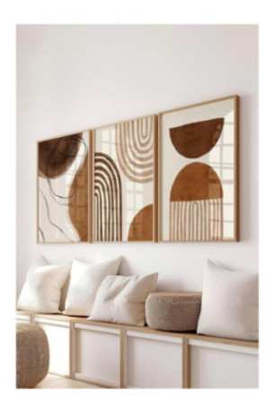 Ensemble de peinture décorative (3 pièces) - Multicolore