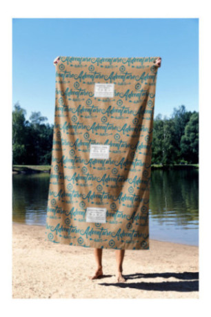 Serviette de plage - Multicolore