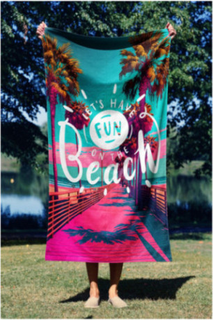 Serviette de plage - Multicolore