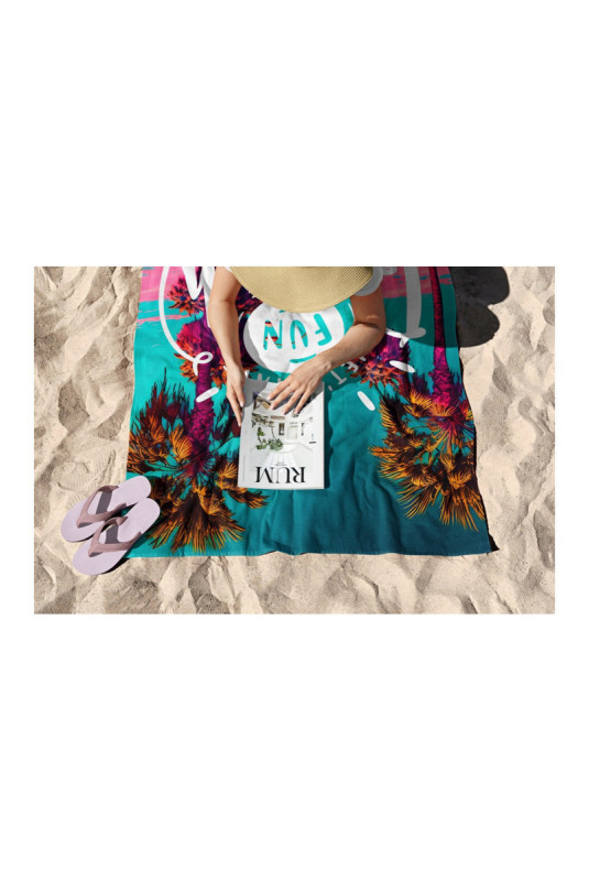 Serviette de plage - Multicolore