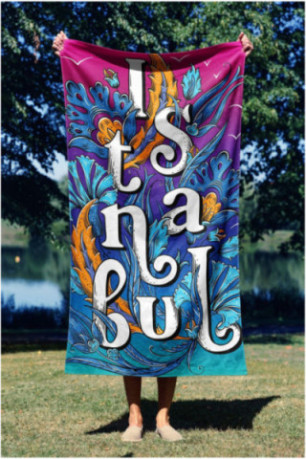 Serviette de plage - Multicolore