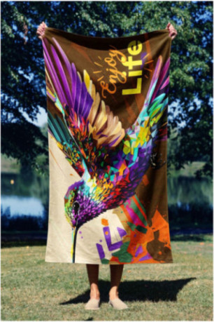 Serviette de plage - Multicolore