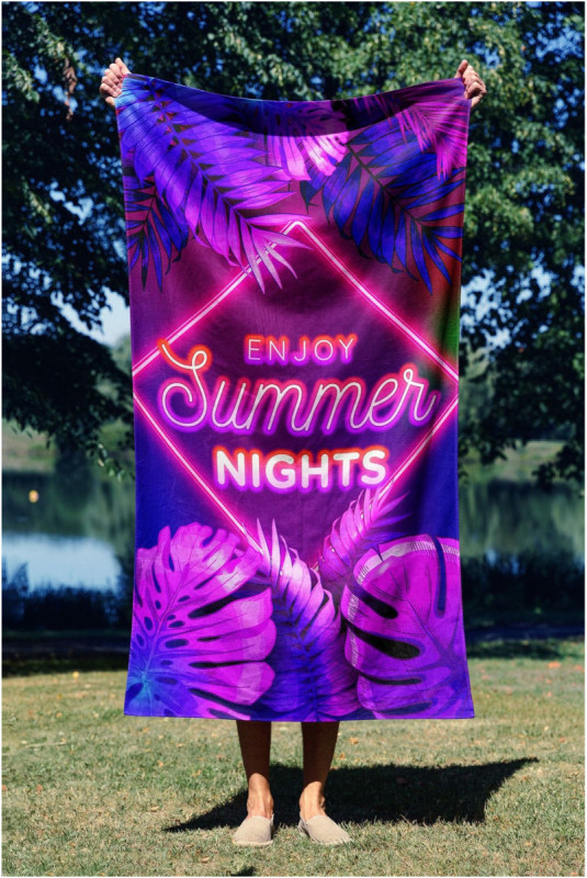 Serviette de plage - Multicolore
