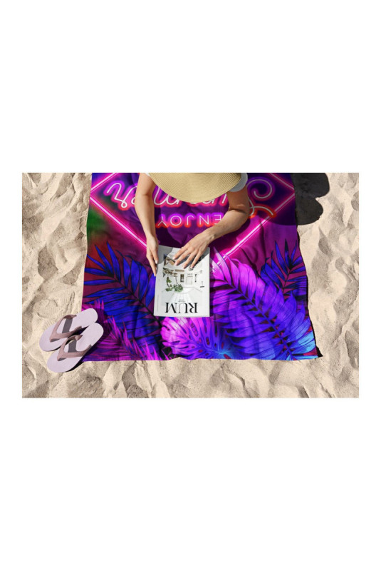 Serviette de plage - Multicolore