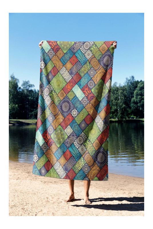 Serviette de plage - Multicolore