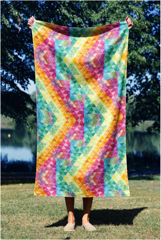 Serviette de plage - Multicolore
