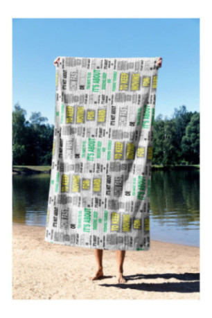 Serviette de plage - Multicolore