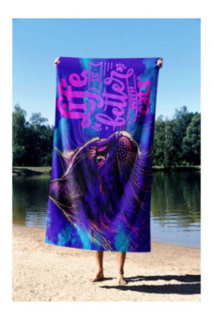 Serviette de plage - Multicolore
