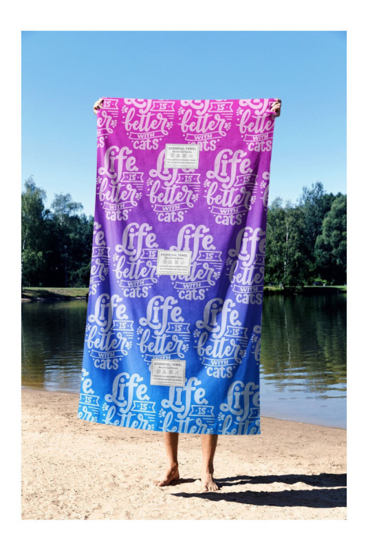 Serviette de plage - Multicolore