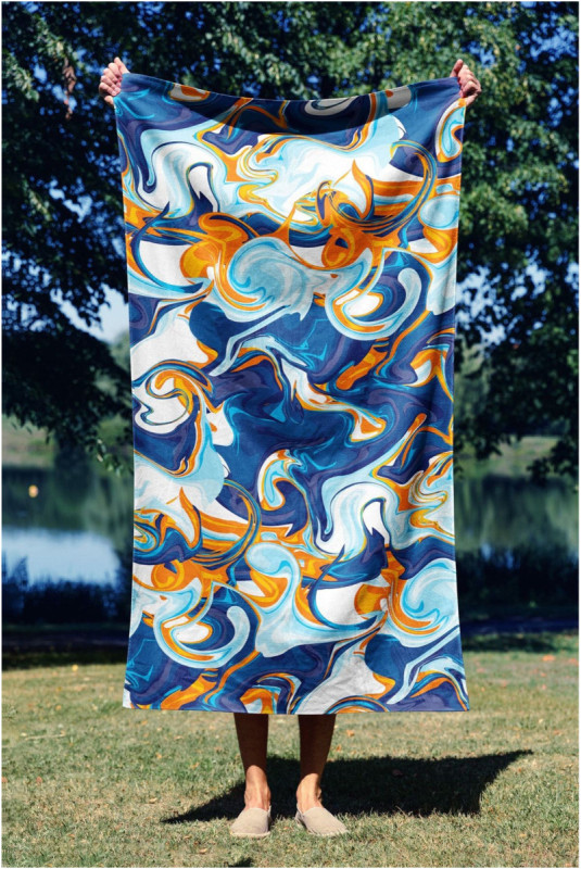Serviette de plage - Multicolore