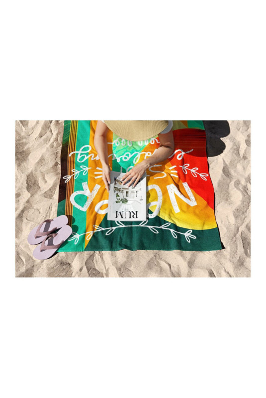 Serviette de plage - Multicolore
