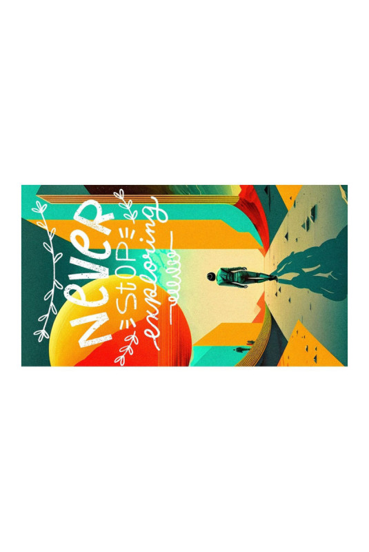 Serviette de plage - Multicolore