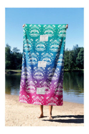 Serviette de plage - Multicolore