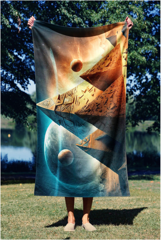 Serviette de plage - Multicolore