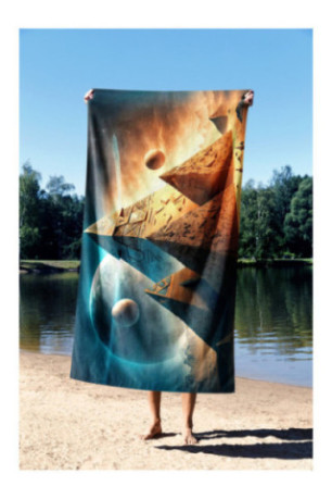 Serviette de plage - Multicolore